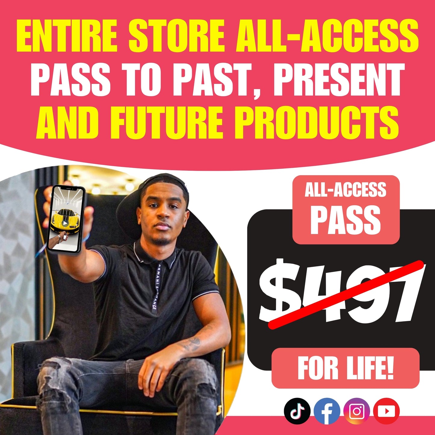 ENTIRE STORE All Access Pass - All Past, Current and Future Digital Products