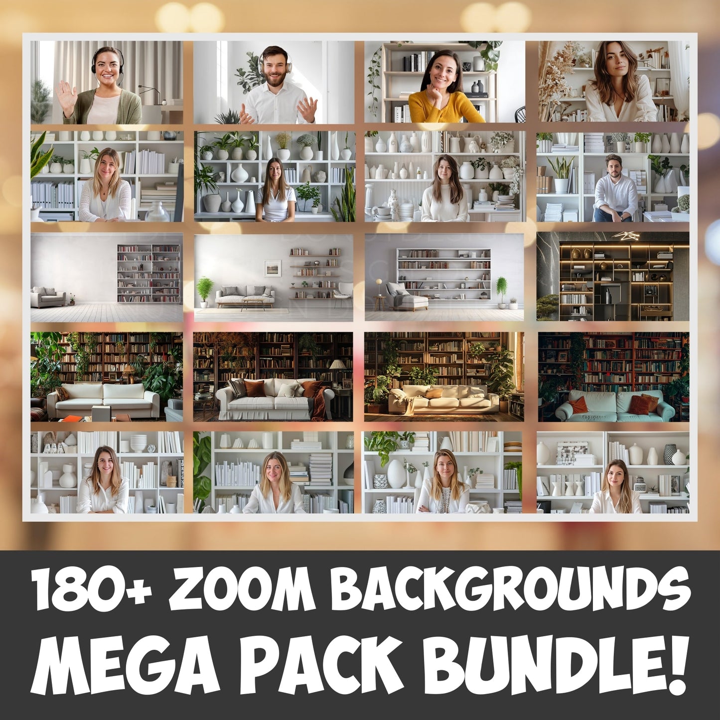 180+ Zoom Background Bundle For Virtual Meetings